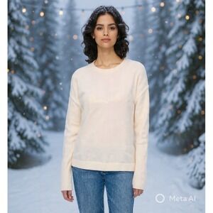 Legendary Outfitters Soft Cozy Cream Oatmeal Heather Crewneck Sweater XXL‎